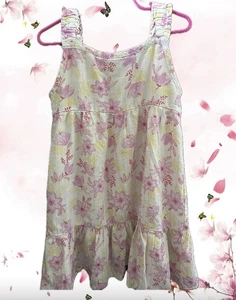 Dress For Flower Girl Size 6 Sleeveless - Picture 1 of 1