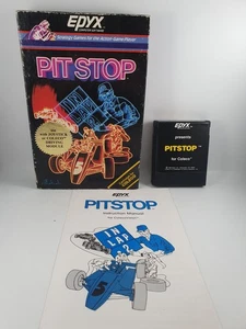 CBS Colecovision Spiel -- Pit Stop -- Epyx--Getestet - Bild 1 von 6