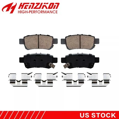 Pair Rear Ceramic Disc Brake Pads for 2005 -2008 2009 2010 Honda Odyssey - Image 1 of 3