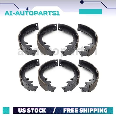 Передние и задние барабанные тормозные колодки для Jeep CJ3 1960 1961 1962 1963 1965 1966 годов выпуска - Изображение 1 из 4