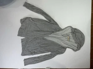 Hoodie Mesh + Spitze grau Gr. Xtra. Klein - Bild 1 von 5