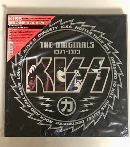KISS—The Originals 1974-1979 Boxset—Limited Edition Of 2500—Colored Vinyl—Japan - Imagen 1 de 20