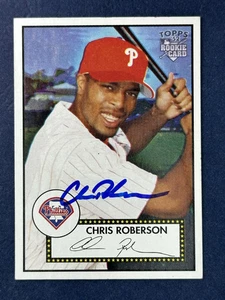 Chris Roberson Autograph Signed 2007 Topps '52 Phillies - Picture 1 of 1