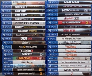 PS4 Spiele | Auswahl | Sony Playstation 4 | USK 18 - Bild 1 von 193
