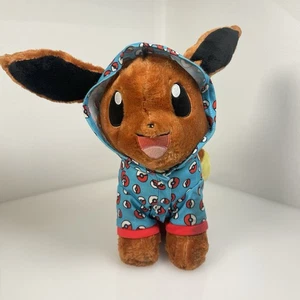 EEVEE POKEMON Build-A-Bear 16” PELUSH con Sound Box e Poke Ball Outfit BAB Stuffy - Foto 1 di 6