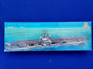ITALERI 1/720 U.S.S. RONALD REAGAN CVN-76 Model Kit #5533 - Picture 1 of 15