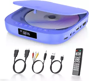 Mini DVD Player, DVD Player für Fernseher TV 1080P Region Free mit HDMI/RCA-Kabe - Bild 1 von 6
