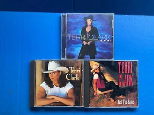 (Lot Of 3) TERRI CLARK - Self titled-Timeless-Just The Same - Country CD’s - Picture 1 of 2