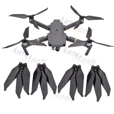 Hélices de fibra de carbono de 3 palas 8331 plegables para DJI Mavic Pro y Pro Platinum Foto 1 de 4