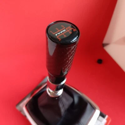 CARBON TYPE R 6 SPORT STICK SHIFT GEAR KNOB for CIVIC EP3 FN2 FK8 ACCORD INTEGRA - Image 1 of 4