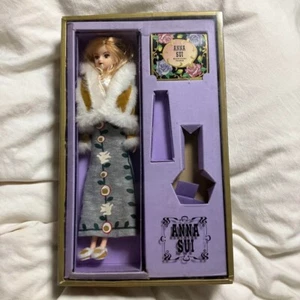 Vintage 1999 ANNA SUI Takara Licca Puppe mit Winter Pelzmantel gebraucht mit Box Japan - Bild 1 von 11