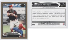 2012 Topps Pro Debut Gold /50 Jeremy Patton #182