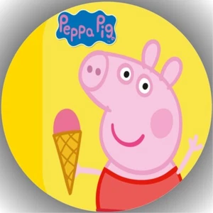 Tortenaufleger Geburtstag Tortenbild Fondant Peppa Pig L8 - Bild 1 von 1