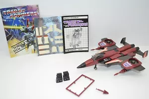 Thrust 1985 Modellino Vintage Hasbro G1 Transformers BELLO Cercatore Originale - Foto 1 di 11