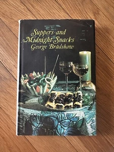 Vintage 1969 Abendessen Mitternachtssnacks Bradshaw Kochbuch Kochbuch Vorspeisen Teil - Bild 1 von 5