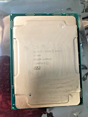 SRGZ8 Intel Xeon Processor Gold 6240R 24-Core 2.4GHZ 35.75M 165W LGA3647 CPU - Image 1 of 3