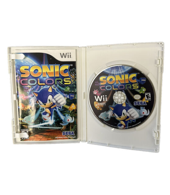 Nintendo Wii Video Games Sonic Colors for sale