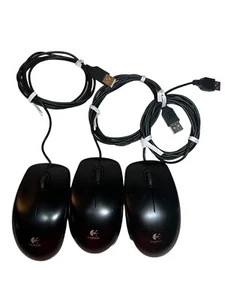 3 Logitech B100 kabelgebundene Maus kabelgebunden USB Maus ungetestet - Bild 1 von 3