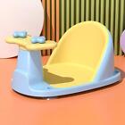 Non Slip Baby Bath Seat Bathtub Chair Backrest Support for Toddlers Infant Blue