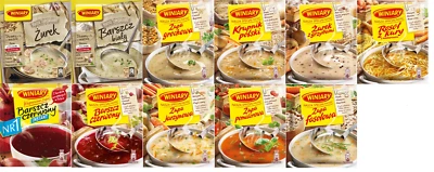 WINIARY POLISH TRADITIONAL INSTANT SOUP DINNER QUICK FOOD DISH - BIG CHOICE