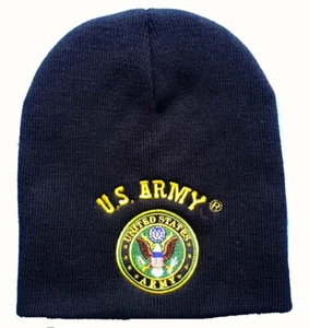 Cappello caldo emblema esercito berretto ufficiale esercito americano cappello caldo - Foto 1 di 1