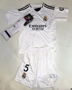 Jude Bellingham Real Madrid Youth Kit Size 26 Jersey Shorts Socks Not Authentic - Picture 1 of 5