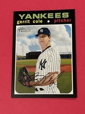 2020 Topps Heritage Gerrit Cole #367 New York Yankees (K)