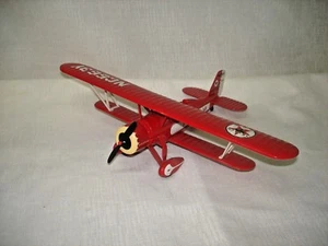 TEXAS COMPANY TEXACO 14 ERTL DIECAST PLANE BANK NC563Y BIPLANE - Picture 1 of 11