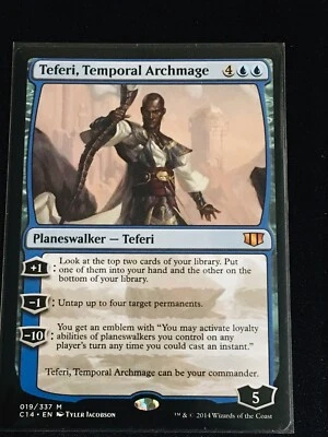 MTG Teferi, Temporal Archmage Commander 2014  - Image 1 of 2
