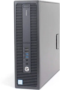 HP ProDesk 600 G2 SFF i3-6100U , 3.70GHz 8GB RAM 128/256GB SSD Win 10 Pro wifi - Picture 1 of 2