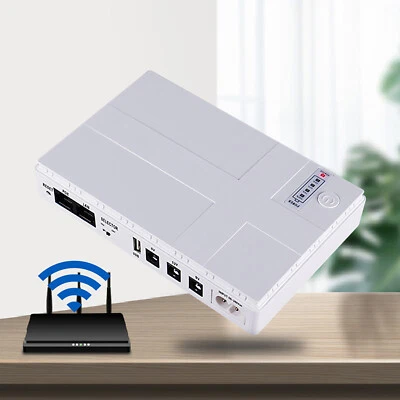 10400mAh Portable UPS 5V/9V/12V Uninterruptible Power Supply For WiFi Router 18W - Image 1 of 4