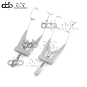 2 piezas de instrumentos quirúrgicos optálmicos de alambre K con espéculo ocular Liberman - Imagen 1 de 3