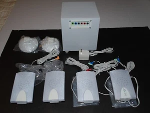 VINTAGE ALTEC LANSING MULTIMEDIA COMPUTER 4.1 STEREO SPEAKER SYSTEM W/SUB-WOOFER - Picture 1 of 3