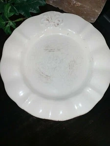 5-PROVENCE Marfil Flor De Les Loza Ensalada Postre Almuerzo Pequeño Plato de Bocados - Imagen 1 de 12