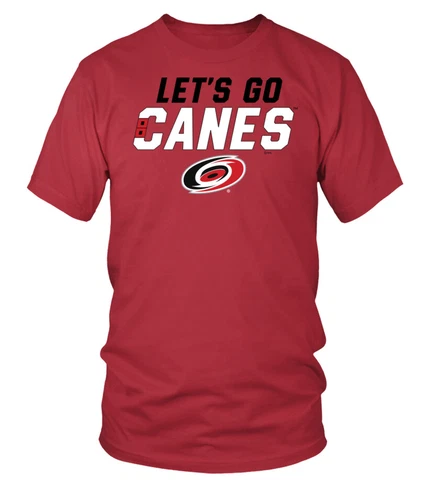 CAROLINA HURRICANES LET'S GO CANES T-SHIRT GIFT FOR MEN WOMEN ALL SIZE S-3XL Cover