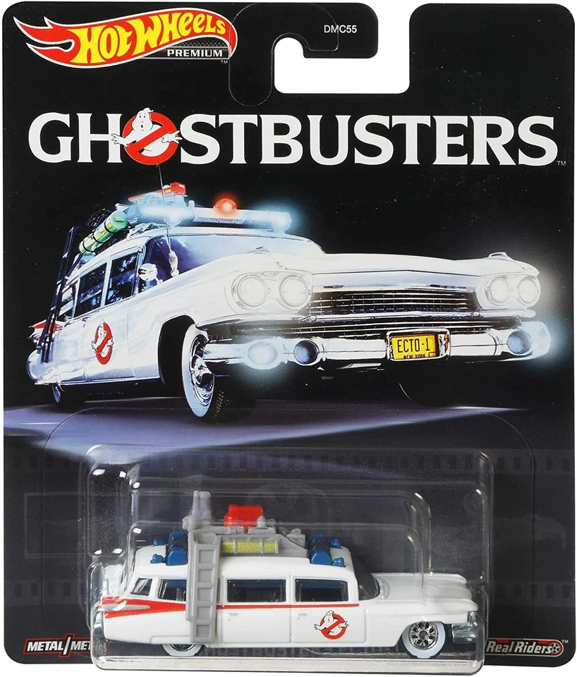 Hot Wheels 2020 Retro Real Riders Ghostbusters ECTO-1 Die-Cast Vehicle LIMIT 2 - Image 1 of 1