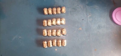 20 Chrome Wheel Nut 14x1.5 6507826 Length 33mm Chrysler 300 C 300C LX - Image 1 of 4