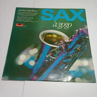 JAMES LAST BAND SAX A GO-GO VINYL RECORD LP 249121 MX161039 - Image 1 of 4