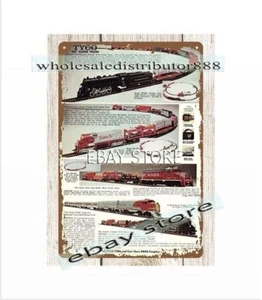 home decor accessories 1972 classic model HO Gauge Toy Trains railway sign - Picture 1 of 4