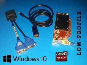 HP Compaq Pro 6000 6005 6200 6300 6305 SFF 3-Monitor 1GB Video Card VGA HDMI - Picture 1 of 1
