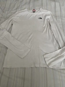 Boys White North Face Top XL YOUTH - Picture 1 of 8