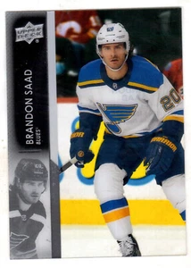 2021-22 UPPER DECK EXTENDED #635 BRANDON SAAD CLEAR CUT - Picture 1 of 1