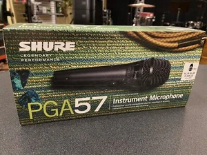 Shure PGA57-XLR Instrument Microphone With XLR 15ft Cable In Stock! - Picture 1 of 1
