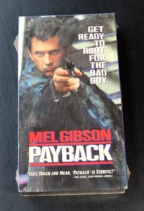 READ Payback 1999 VHS Film Mel Gibson neu fabrikversiegelt - Bild 1 von 2