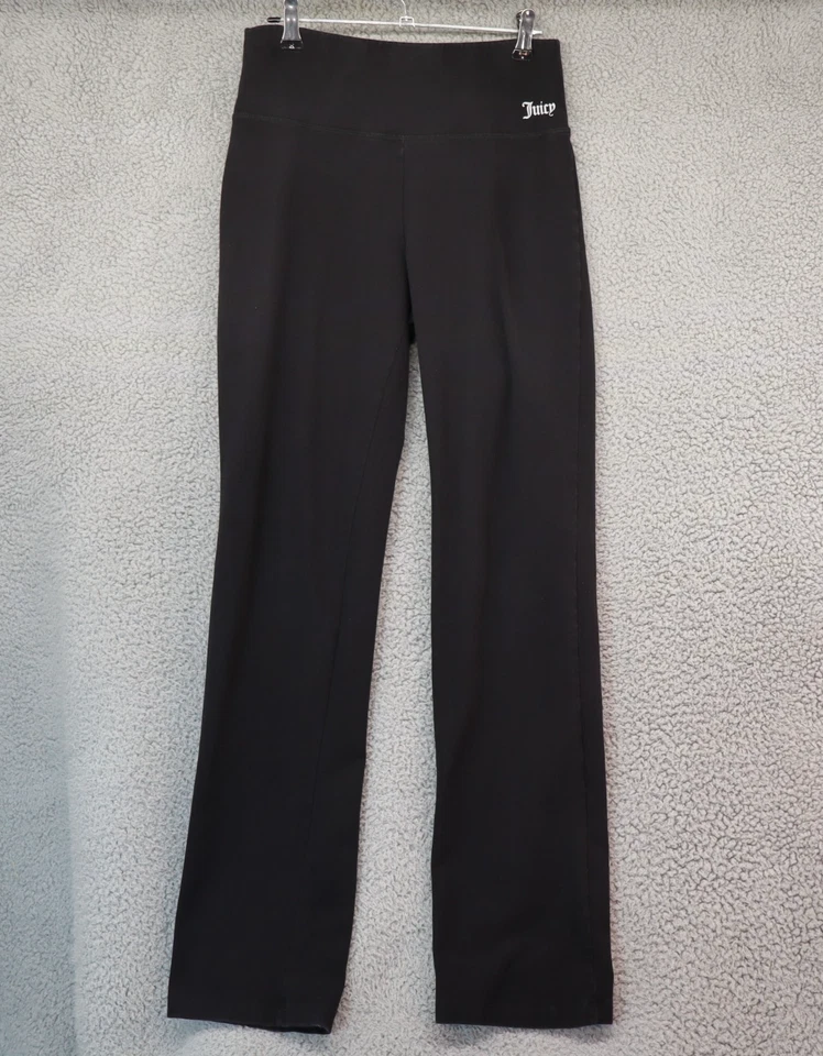 Juicy Couture Medium Black Pants Womens Gym Leisure Athletic - Image 1 of 4