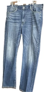 Levis 514 Straight Leg Jeans Men's 38x32 Medium Wash Blue Denim  - Picture 1 of 16