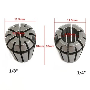 Collet Chuck For CNC 2pcs ER11 Set CNC Lathe Clamping Drilling Engraving - Picture 1 of 12