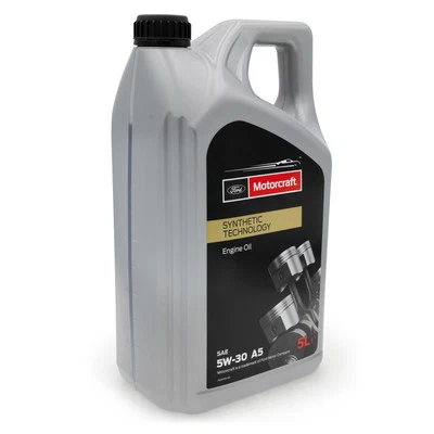 SET 5 litros aceite motor Ford Motorcraft A5 5W-30 ACEA A1/B1 A5/B5 WSS-M2C913