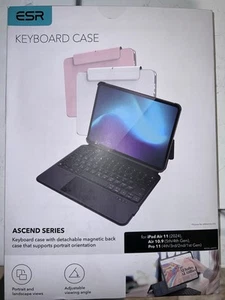 ESR Tastatur Hülle Ascend Series 6B019 Schwarz für iPad Pro 11" iPad Air 10.9 Folio - Bild 1 von 3