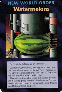 Watermelons - Assassins - Illuminati CCG - Picture 1 of 6